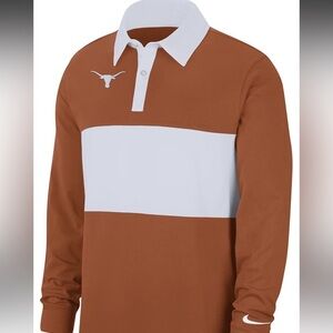Nike Campus University of Texas Rugby Shirt - NWT